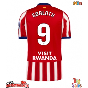 Atletico Madrid Alexander Sorloth #9 Replica Home Stadium Shirt 2026-27 Short Sleeve